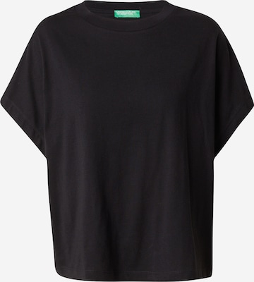 T-shirt UNITED COLORS OF BENETTON en noir : devant