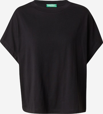 UNITED COLORS OF BENETTON Shirt in Black: front