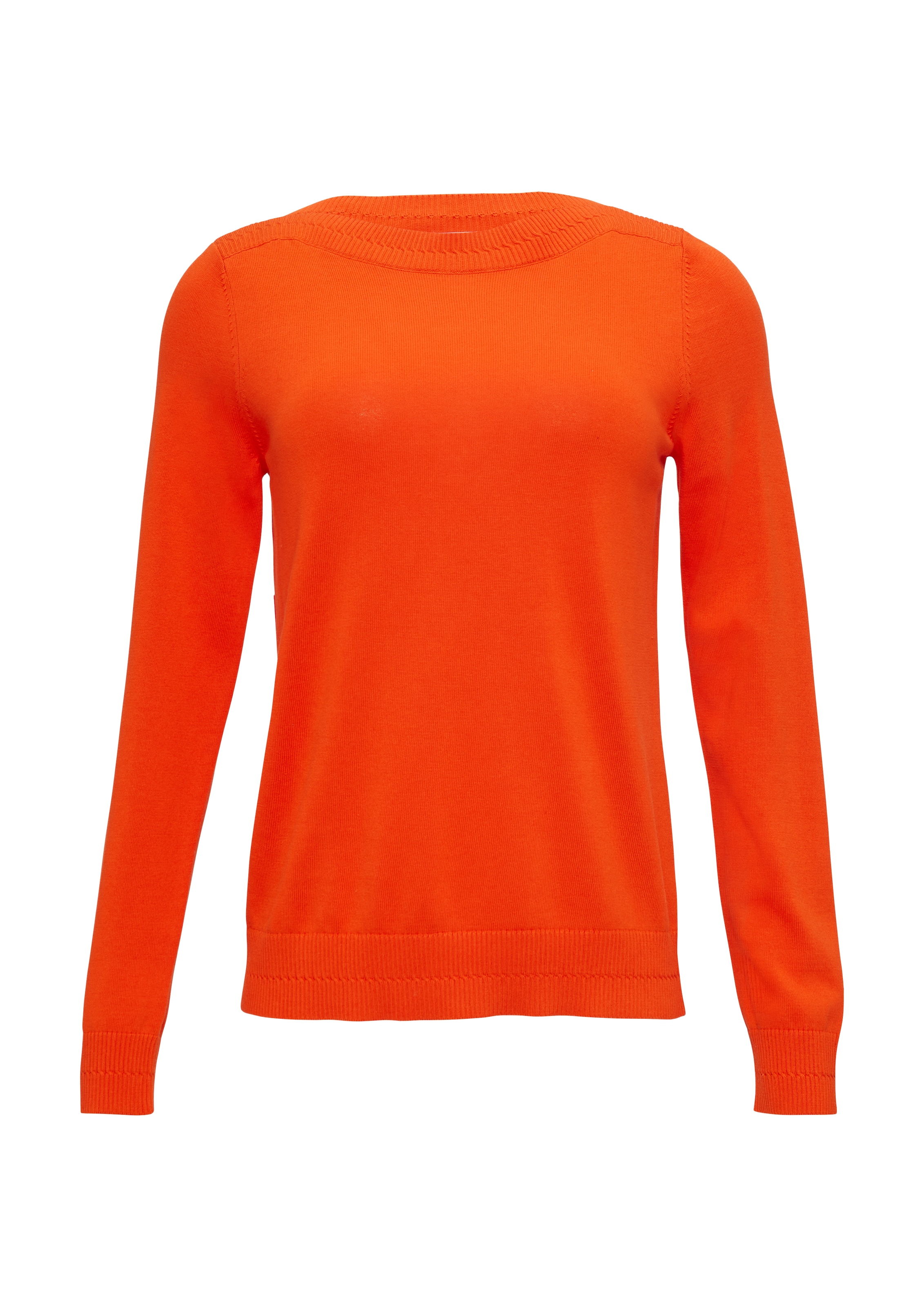 s.Oliver Pullover in Orange: Vorderseite