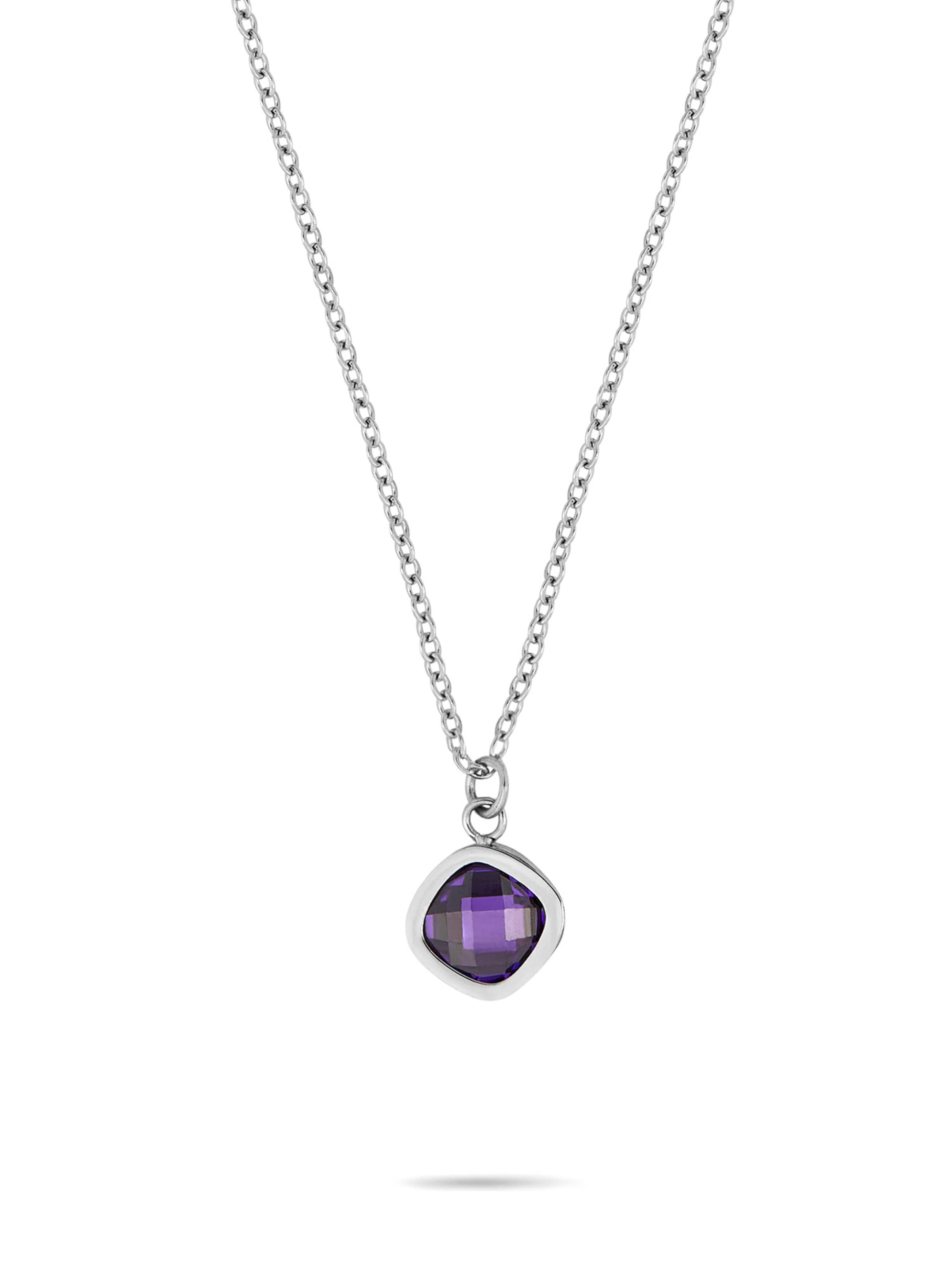 Tamaris Kette 'Shiny Stones' in Silber: Vorderseite