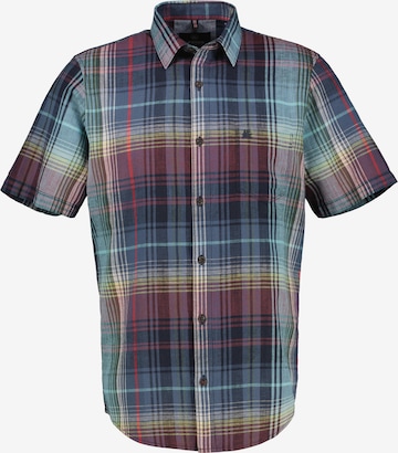 LERROS Button Up Shirt in Mixed colours: front