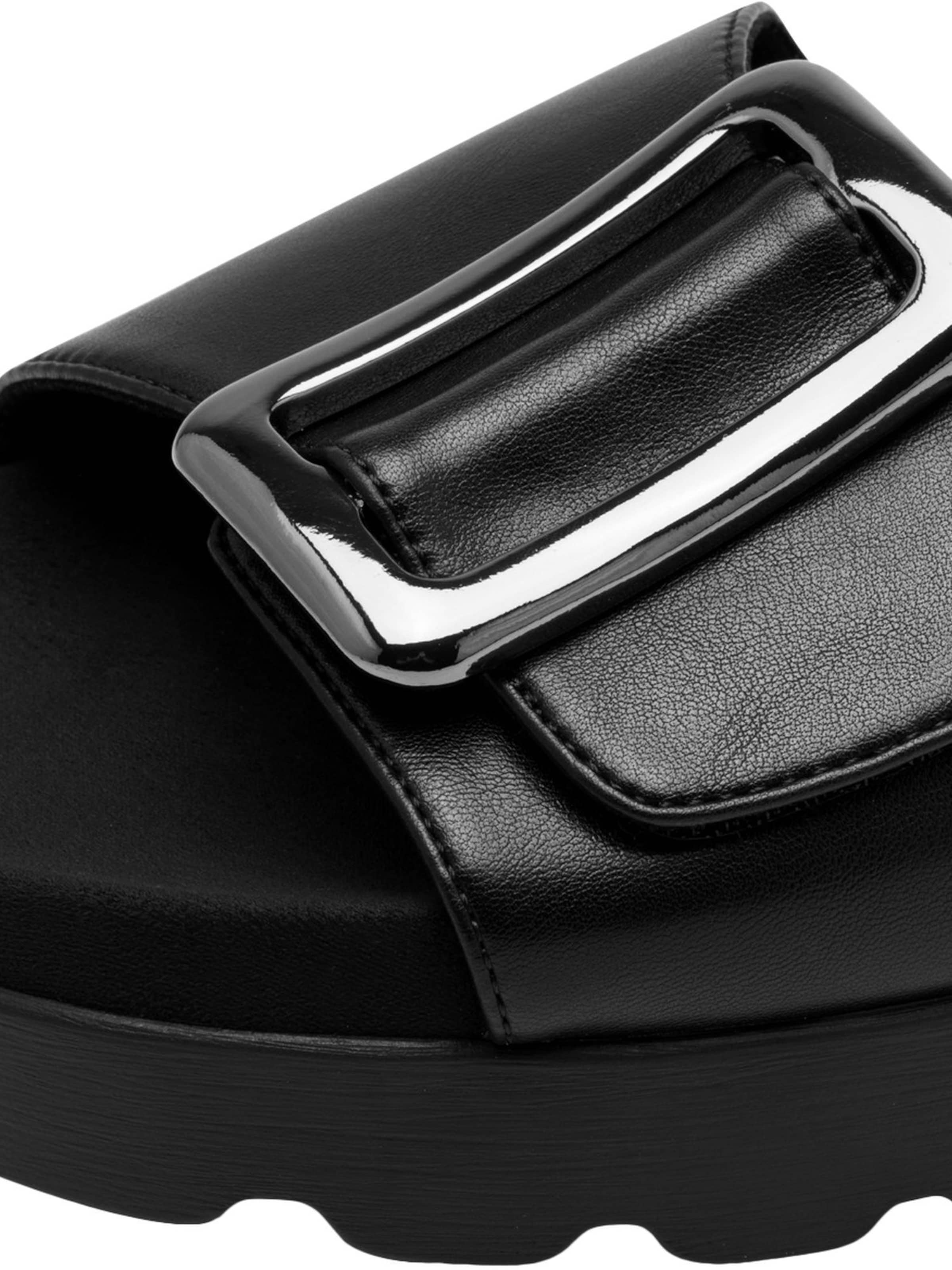 Mule Tamaris en noir