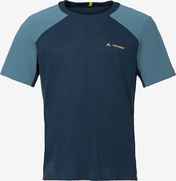 VAUDE Functioneel shirt 'Moab' in Blauw: voorkant