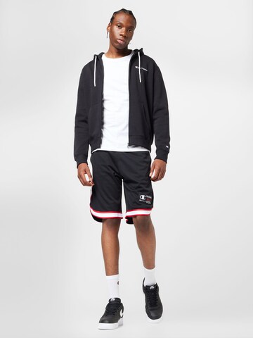 Champion Authentic Athletic Apparel Sweatjacke in Schwarz