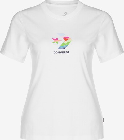 CONVERSE T-shirt 'Sun Fill Star' en mélange de couleurs / blanc, Vue avec produit