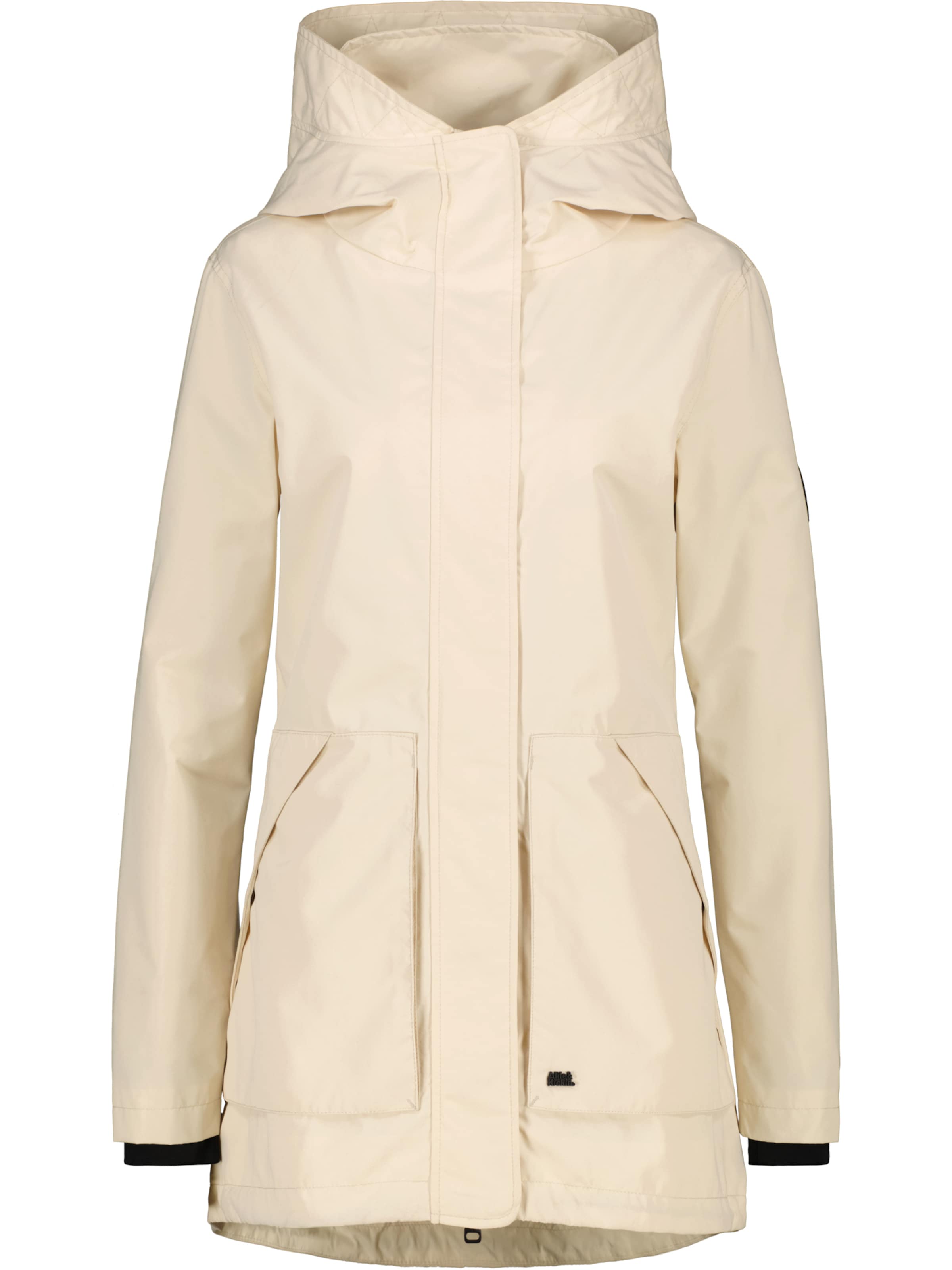 alife & kickin Between-Seasons Parka 'ArlettaAK A' in Beige: front