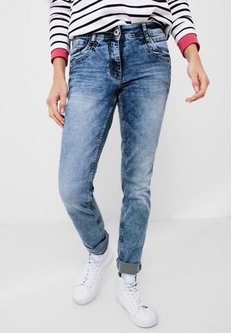 CECIL Slim fit Jeans in Blue: front