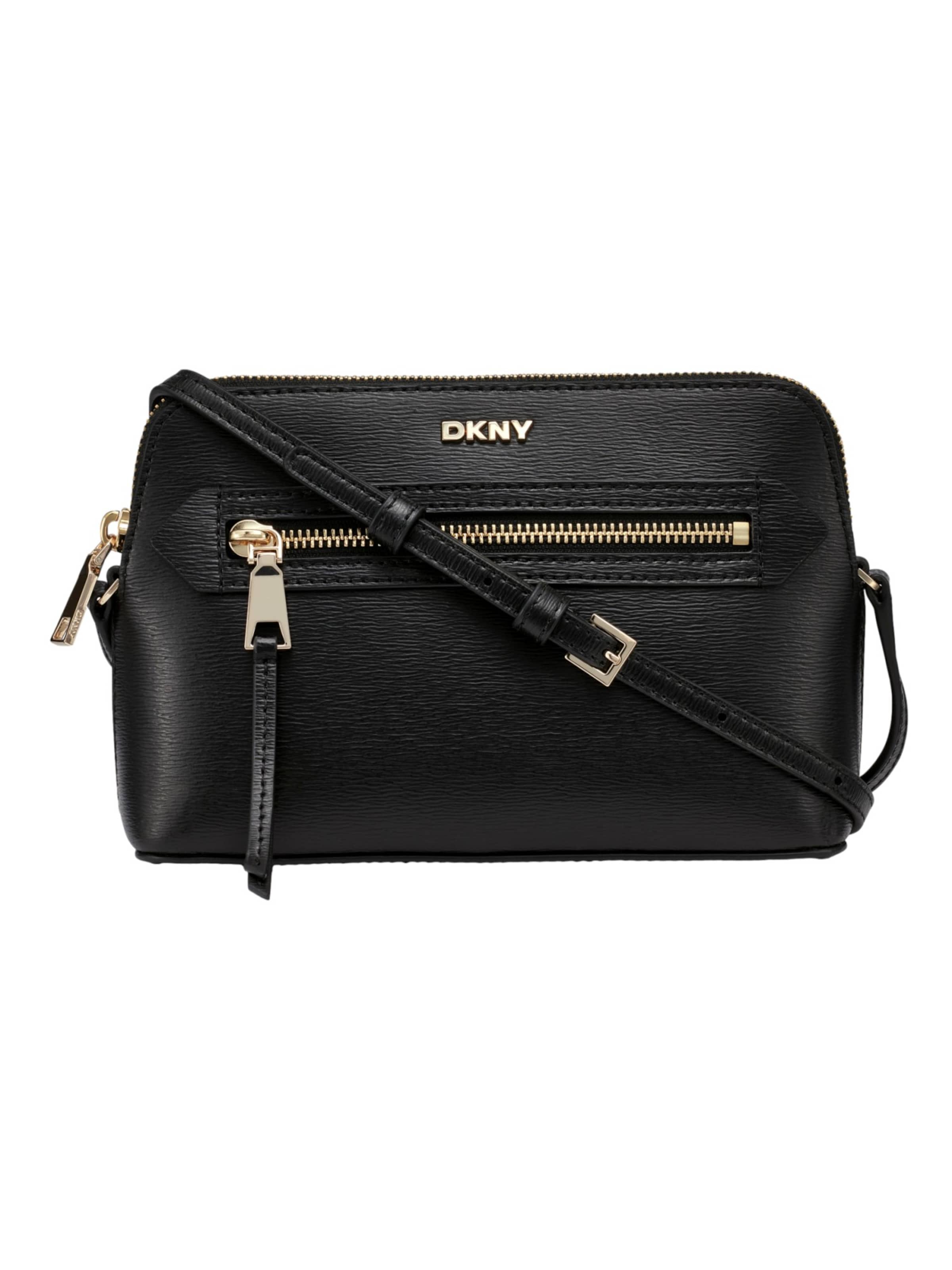 DKNY Skuldertaske 'BRYANT' i sort: forside
