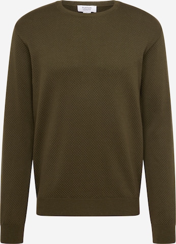 BURTON MENSWEAR LONDON Sweater in Green: front