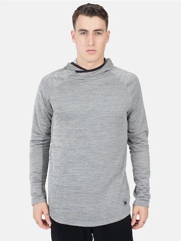 SpyderTehnička sportska majica - siva boja: prednji dio