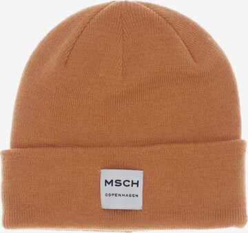 MSCH COPENHAGEN Hat & Cap in One size in Orange: front