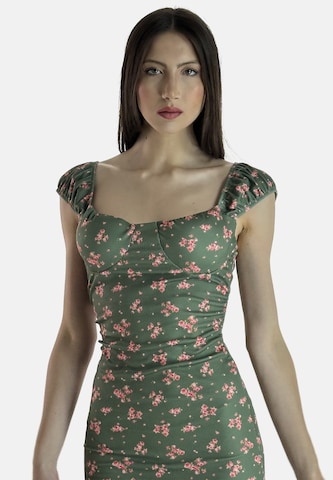Robe Elara en vert