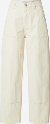 Obey Loose fit Pants 'Tami' in White: front