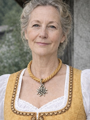 Allgäu Rebell Necklace 'Marlene' in Gold