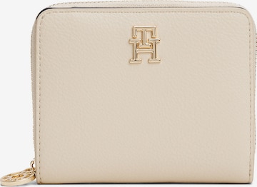Porte-monnaies 'DISTINCT' TOMMY HILFIGER en beige : devant