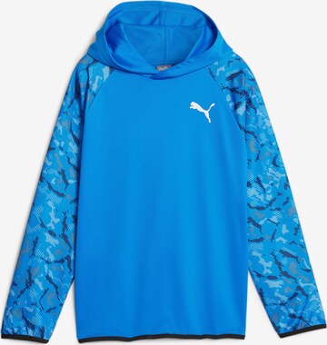 PUMA Athletic Sweatshirt in Blue: front