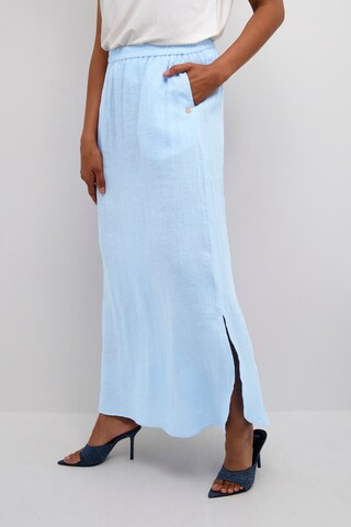 Cream Skirt 'Bellis' in Blue: front
