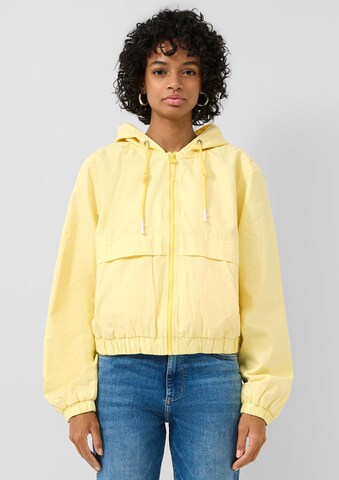 QS Jacke in Gelb: Vorderseite