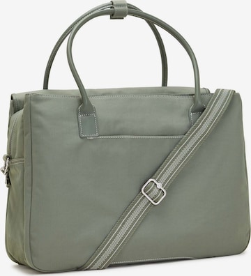 Borsa per laptop 'SUPERWORKER' di KIPLING in verde