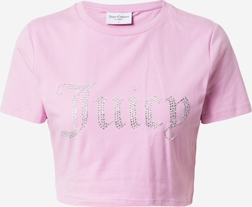 Juicy Couture Tričko – fialová: přední strana