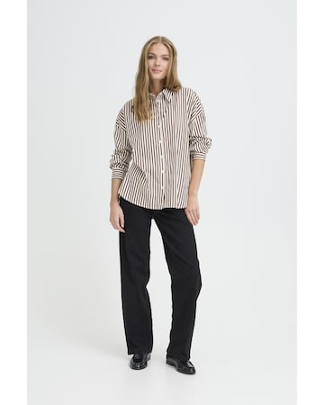 T-shirt ICHI en marron