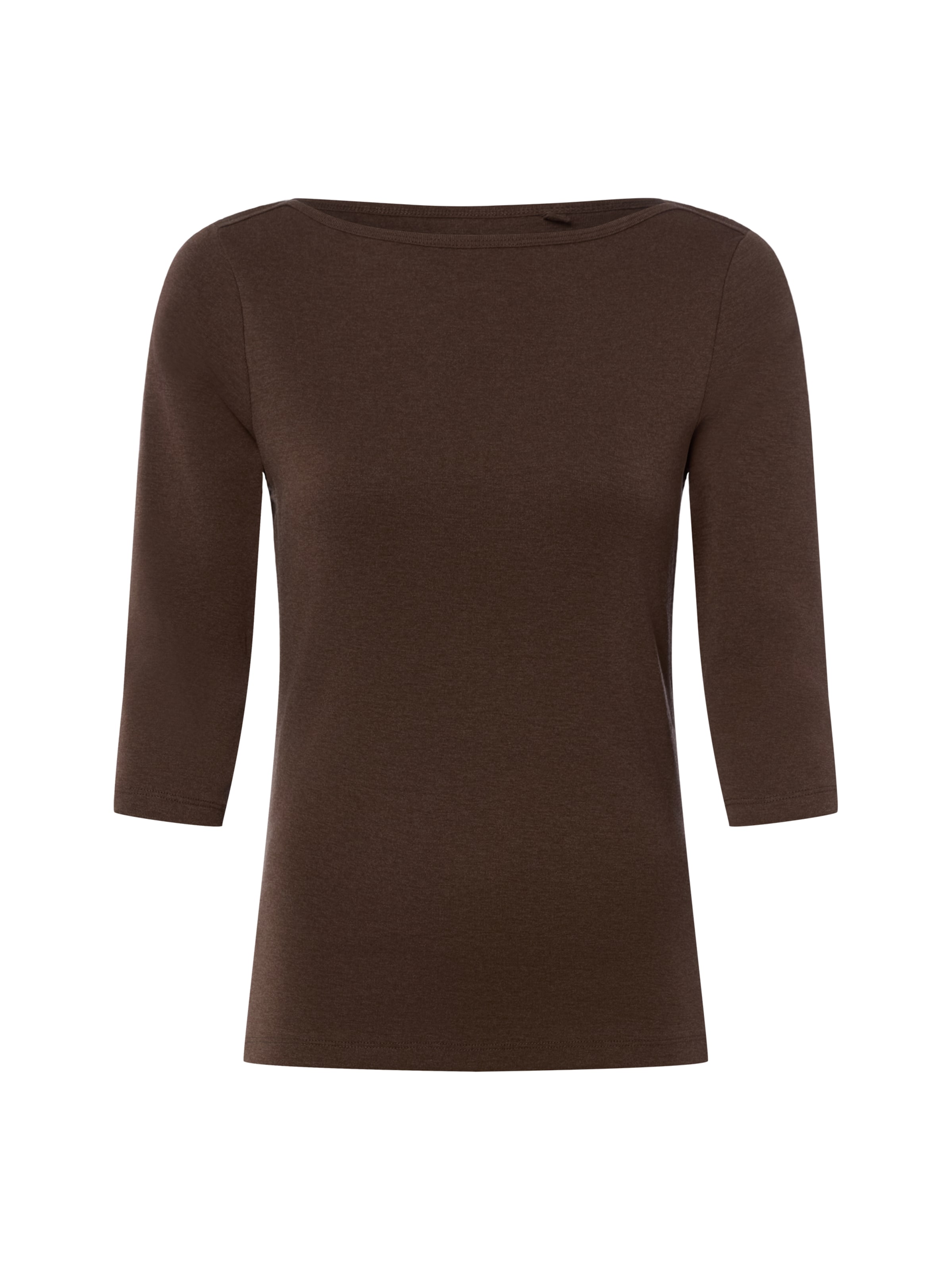 Brookshire Shirt in Braun: Vorderseite