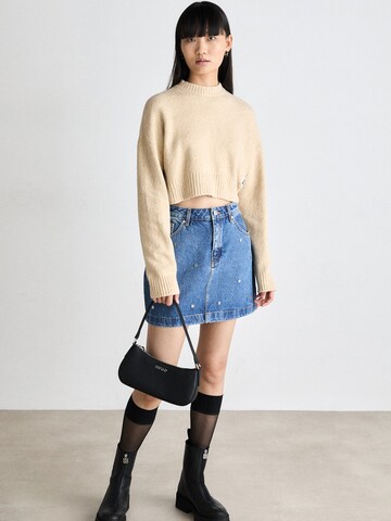 HUGO Pulover 'Sellen' | bež barva