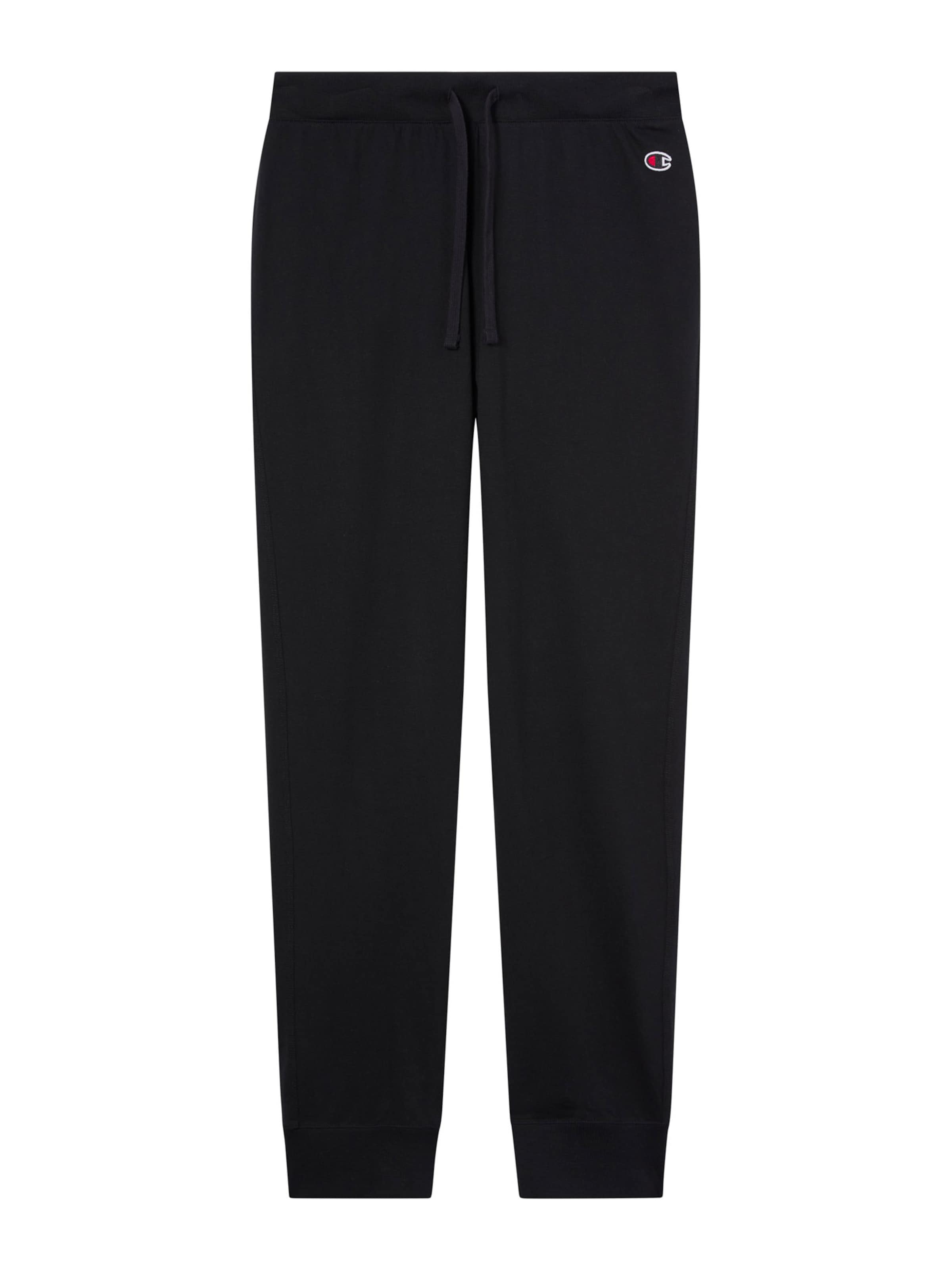 Champion Authentic Athletic Apparel - Tapered Calças em preto: frente