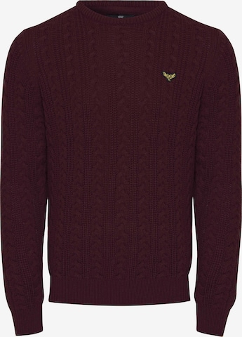Threadbare Sweater 'Ely' in Purple: front