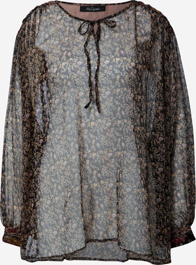 Mes Demoiselles Blouse 'GARDENIA' in Pastel yellow / Dark purple / Cherry red / Black, Item view