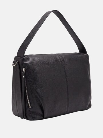 Borsa a spalla 'Borsa a Spalla Pelle Genuina Virginia Rhinè 32x25 cm' di Virginia Rhinè in nero