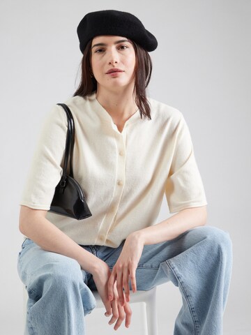 ONLY Knit cardigan 'TILDA' in Beige: front