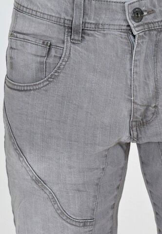 INDICODE JEANS Regular Jeans 'Leon' in Grey