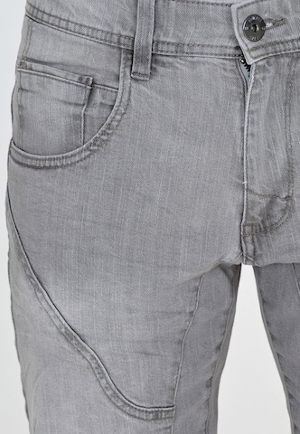 INDICODE JEANS Regular Jeans 'Leon' in Grey