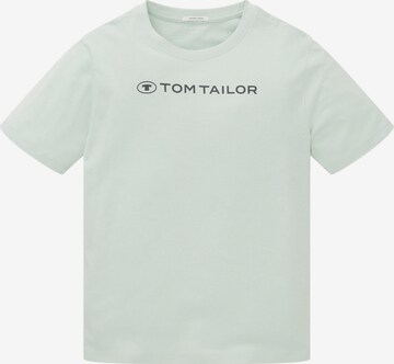 TOM TAILOR Tričko – zelená: přední strana