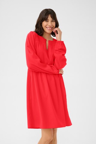 Robe 'Linda' Kaffe en rouge : devant