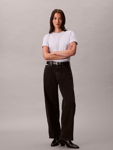 Calvin Klein Jeans Shirt 'Archive' in Lila