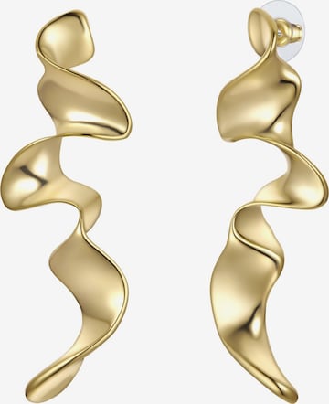Yokoamii Ohrringe in Gold: Vorderseite