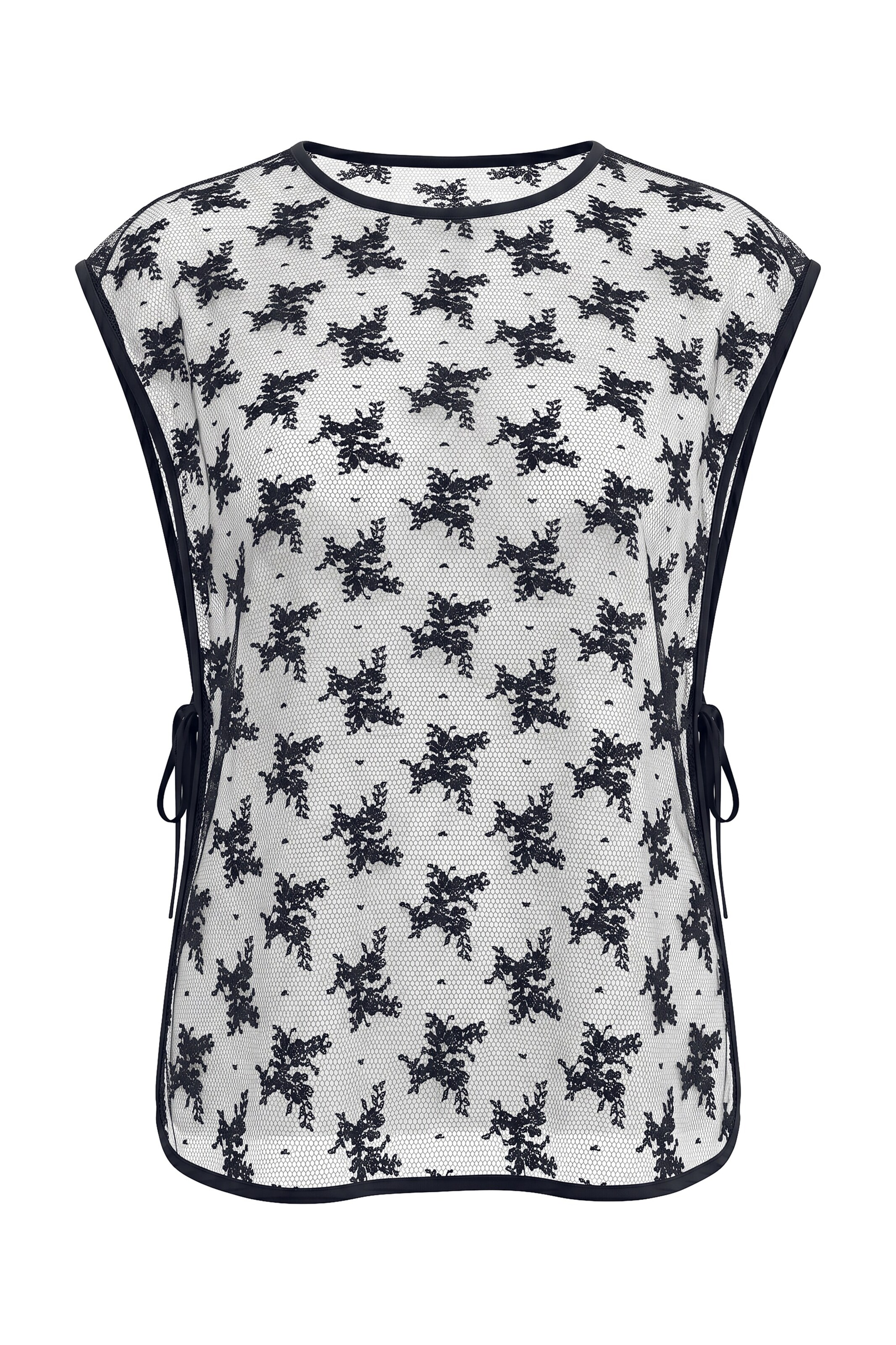 Ulla Popken Shirt in M-L in Black, Item view