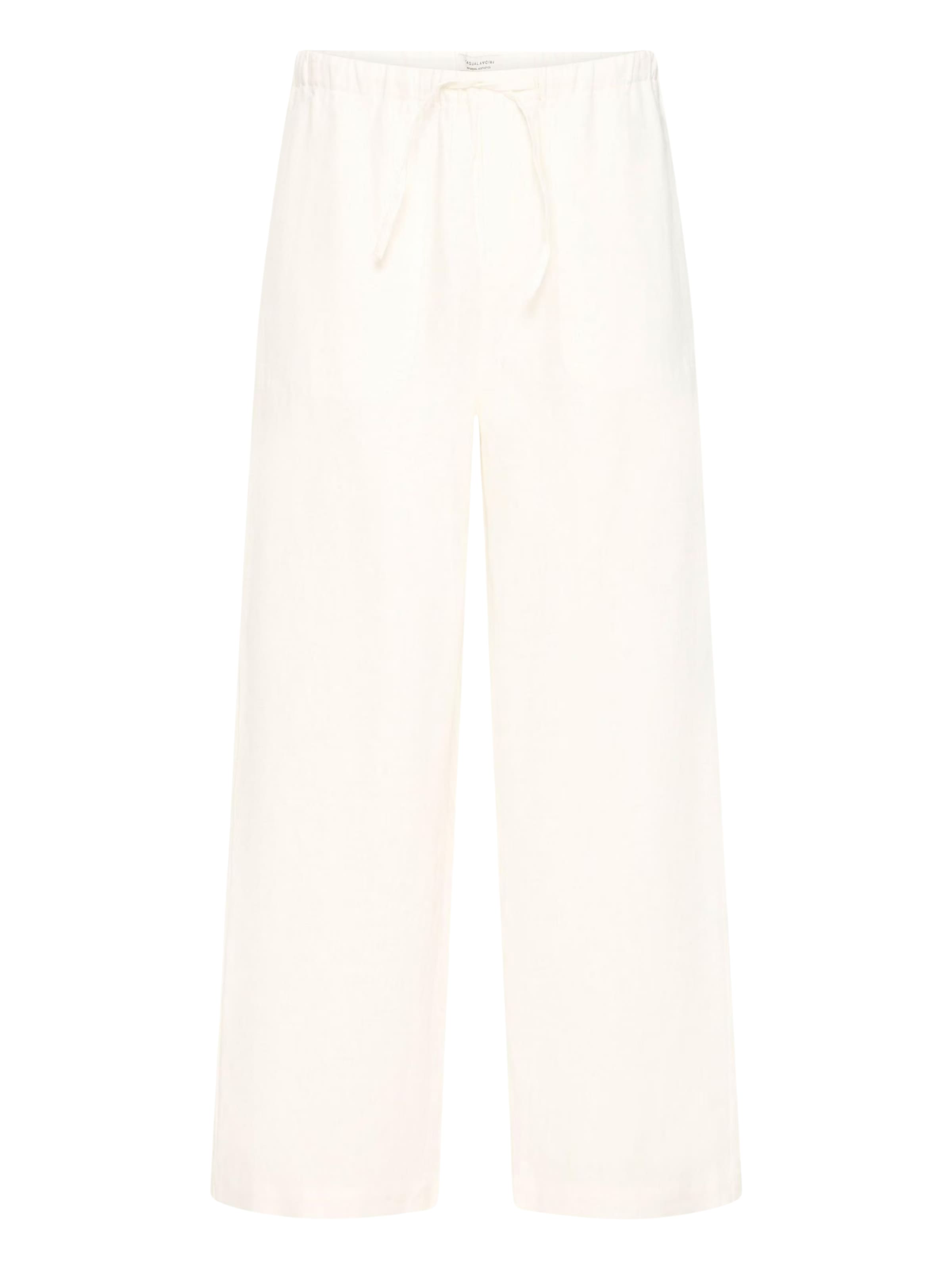 Casual Friday Loose fit Chino trousers in Beige: front