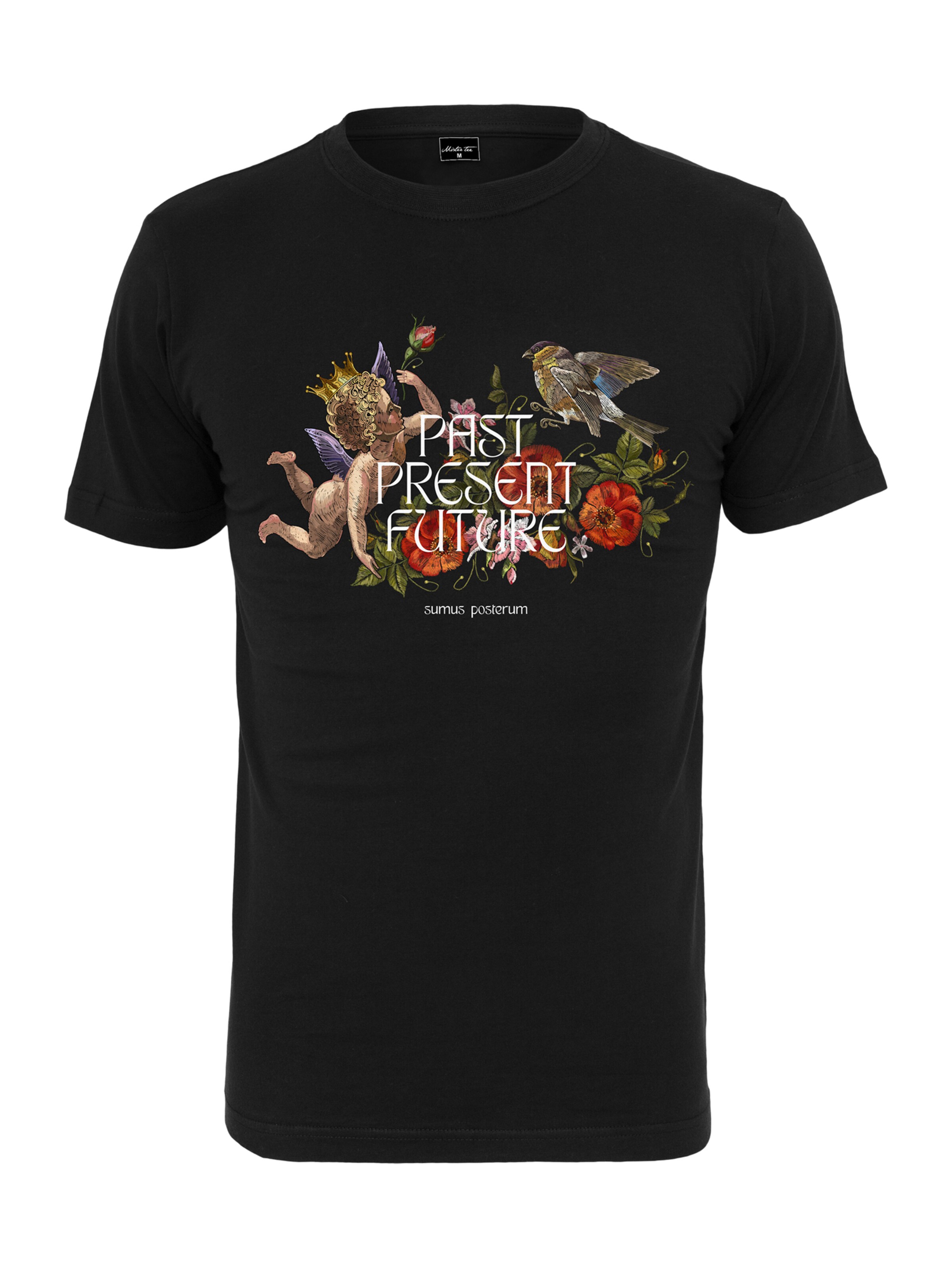 Mister Tee T-Shirt 'Past Present Future' in Schwarz: Vorderseite