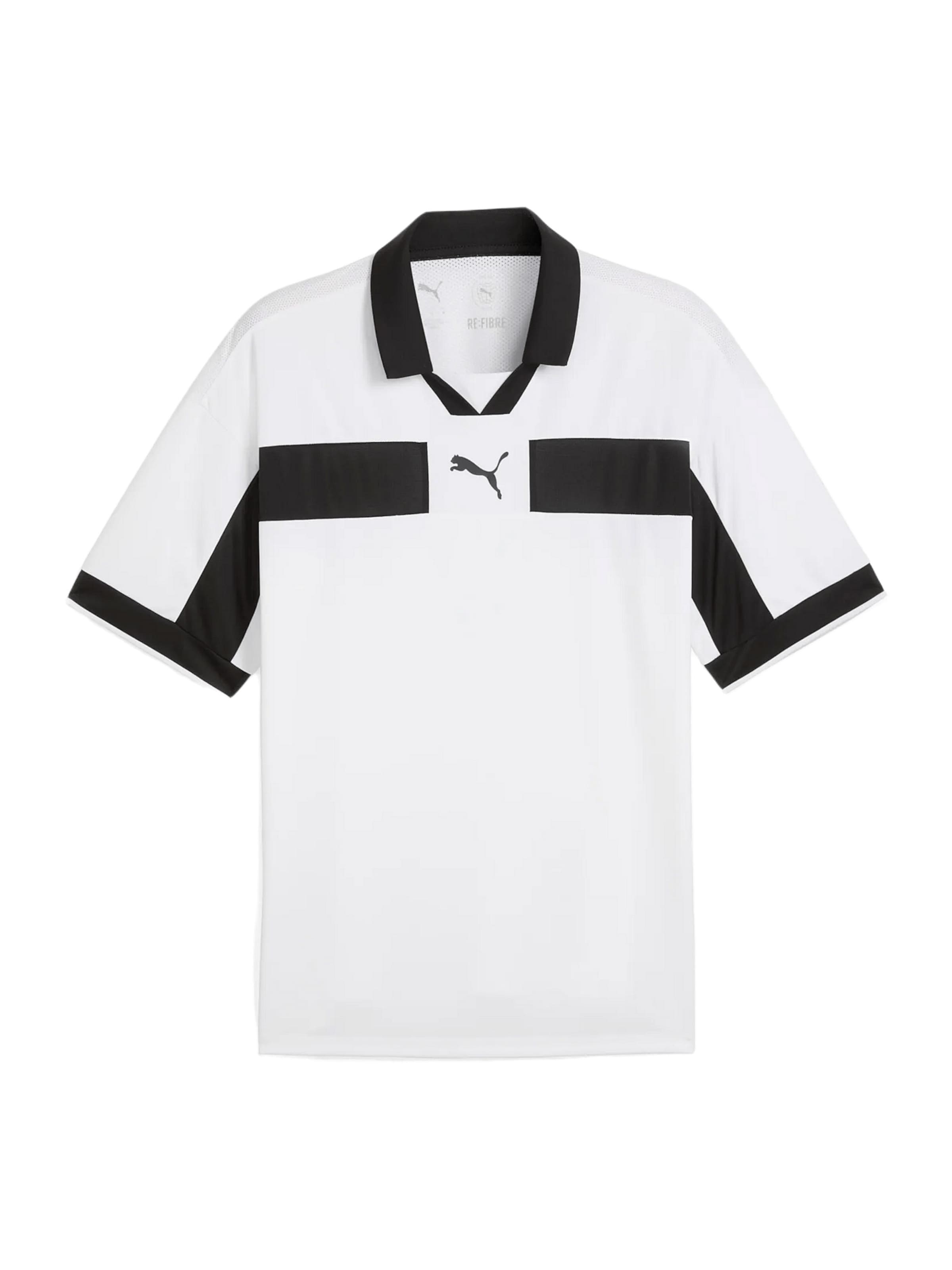 PUMA Λειτουργικό μπλουζάκι 'TeamClassic' σε λευκό: μπροστά