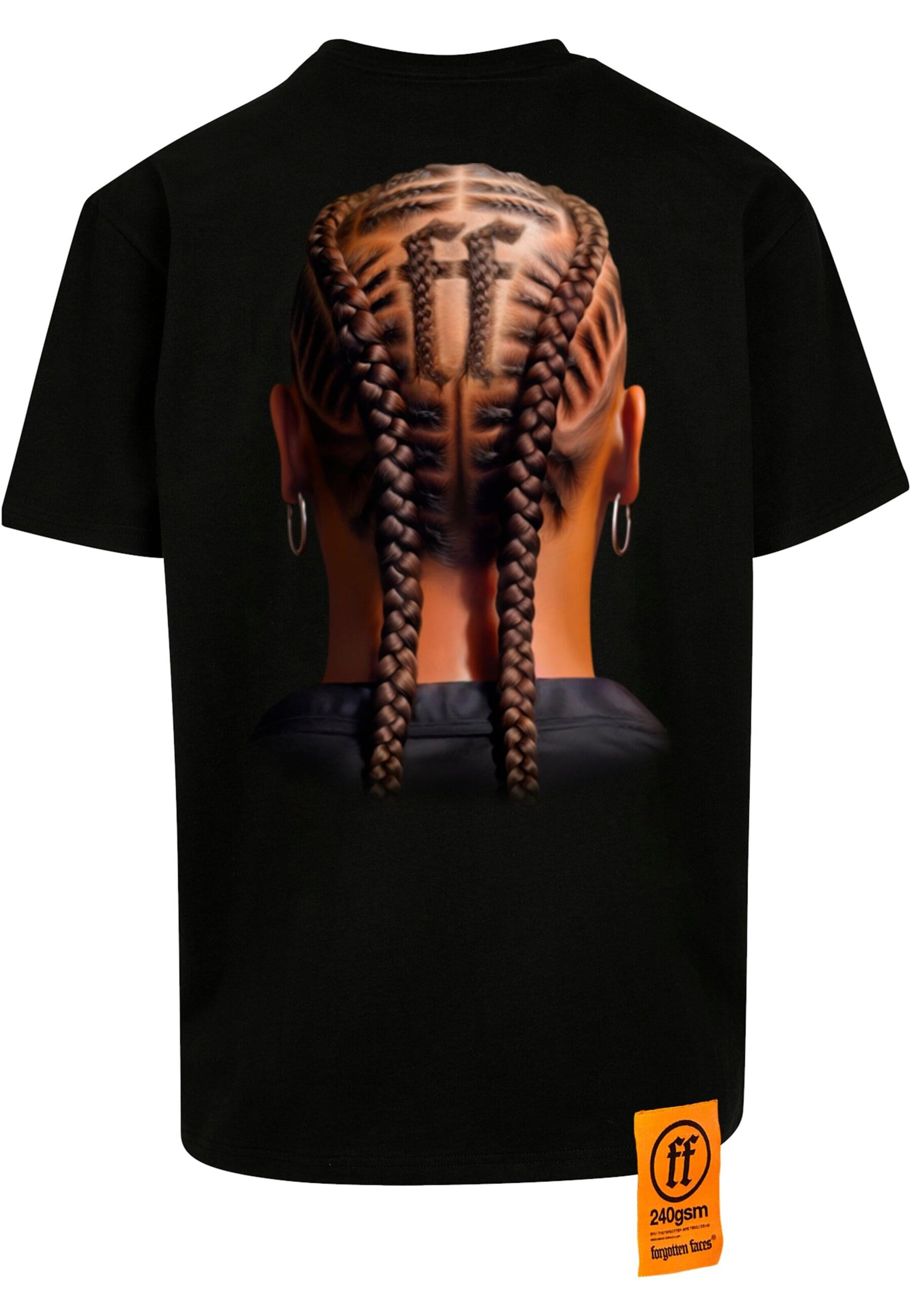 Maglietta di Forgotten Faces in nero