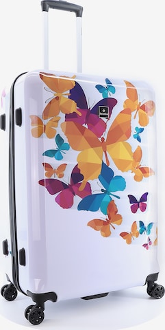 Saxoline Suitcase 'Schmetterling' in White