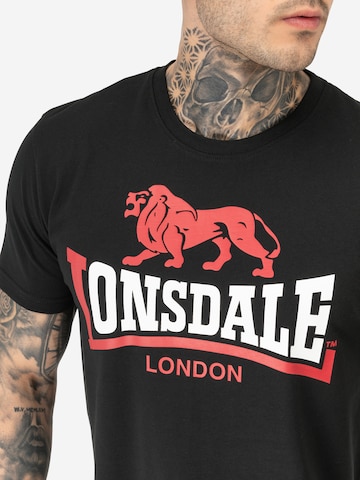 melns LONSDALE T-Krekls
