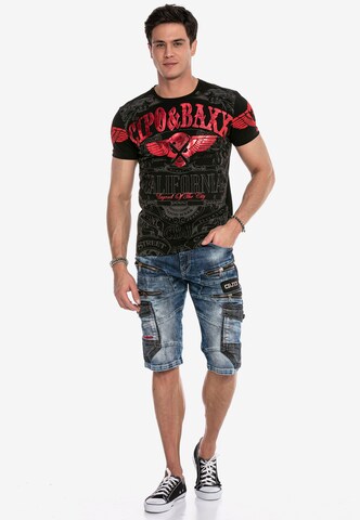 CIPO & BAXX Regular Jeans in Blauw