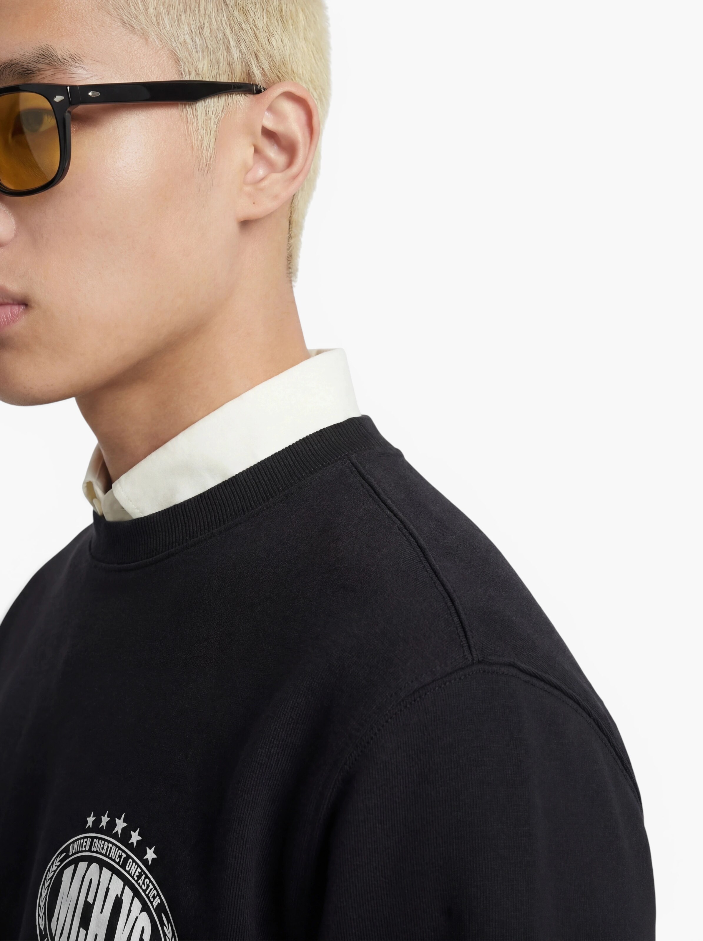 JACK & JONES Свитшот 'JCOFADE' в Черный