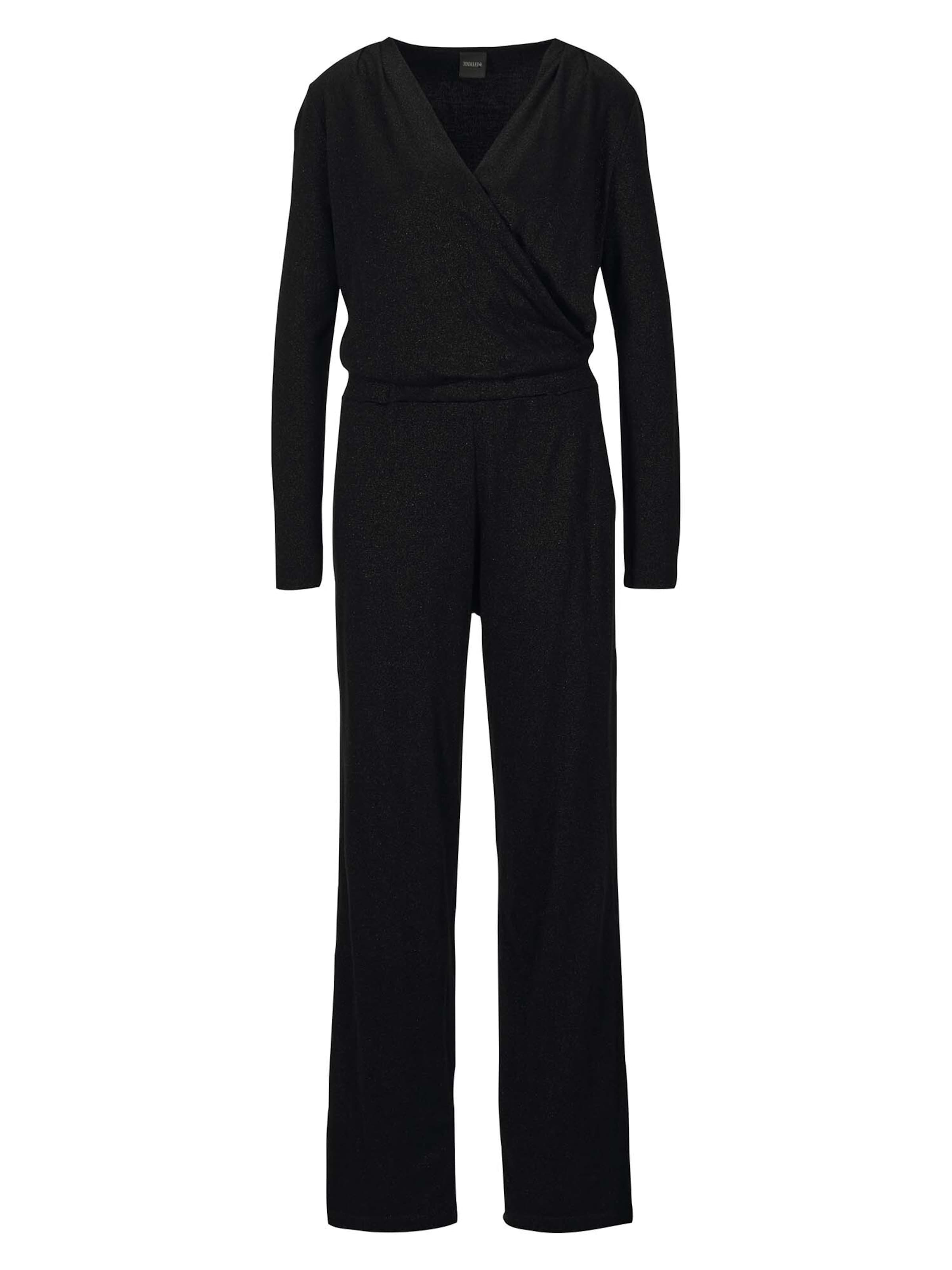 MADELEINE Jumpsuit in Zwart: voorkant