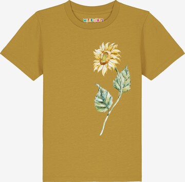 watabout.kids Shirt 'Sonnenblume' in Yellow: front