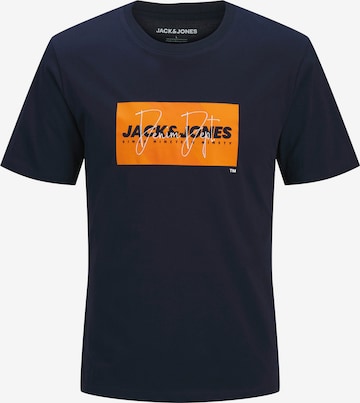 Jack & Jones Plus Μπλουζάκι 'JJCOLE' σε μπλε: μπροστά